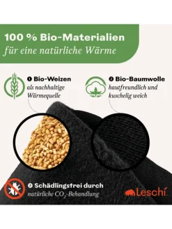 Wärmekissen 100 % Bio-Baumwolle, Körnerkissen