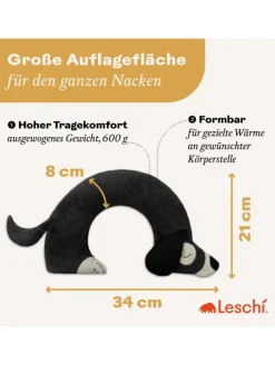 Wärmekissen 100 % Bio-Baumwolle, Körnerkissen