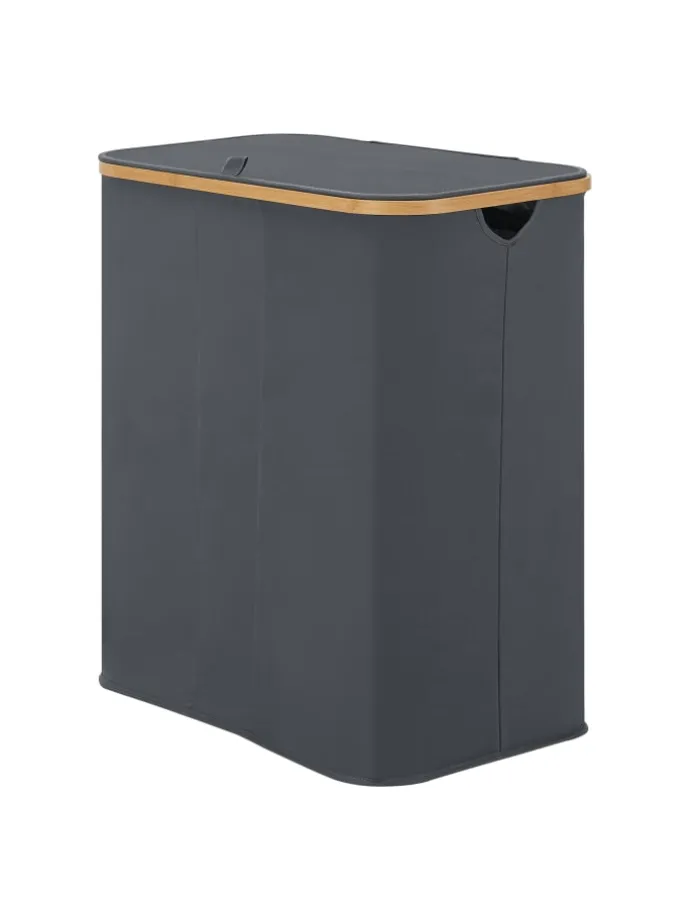 Wäschekorb Rusko in Grau (H)69cm (B)57cm (T)37cm (V)140l