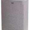 Wäschekorb "Tota" in Grau - 2x 45 l