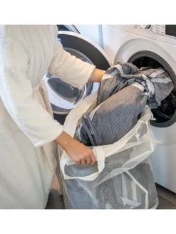 Wäschesammler 100 Liter beige