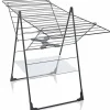 Wäscheständer "Classic 250 Flex" in Schwarz - (B)151 x (H)94 cm