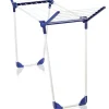 Wäscheständer "Pegasus 120 Solid Compact" in Dunkelblau/ Weiß - (B)149 cm