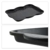 2x Schuhabtropfschale in Schwarz - (B)50 x (H)3 x (T)38 cm