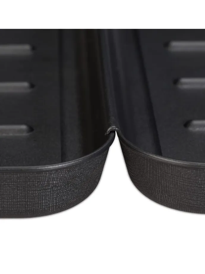 30x Schuhabtropfschale in Schwarz - (B)35 x (H)3 x (T)27 cm
