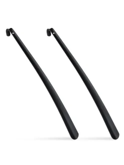 2x Schuhlöffel in Schwarz - (L)58 cm