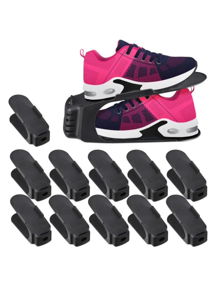 12x Schuhstapler in Schwarz