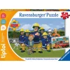 2x 24tlg. Puzzle "Feuerwehrmann"  - ab 4 Jahren