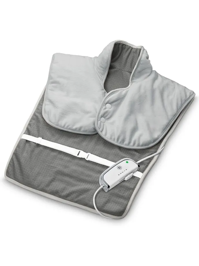 XL-Rücken- und Nackenheizkissen "HP 630" in Grau