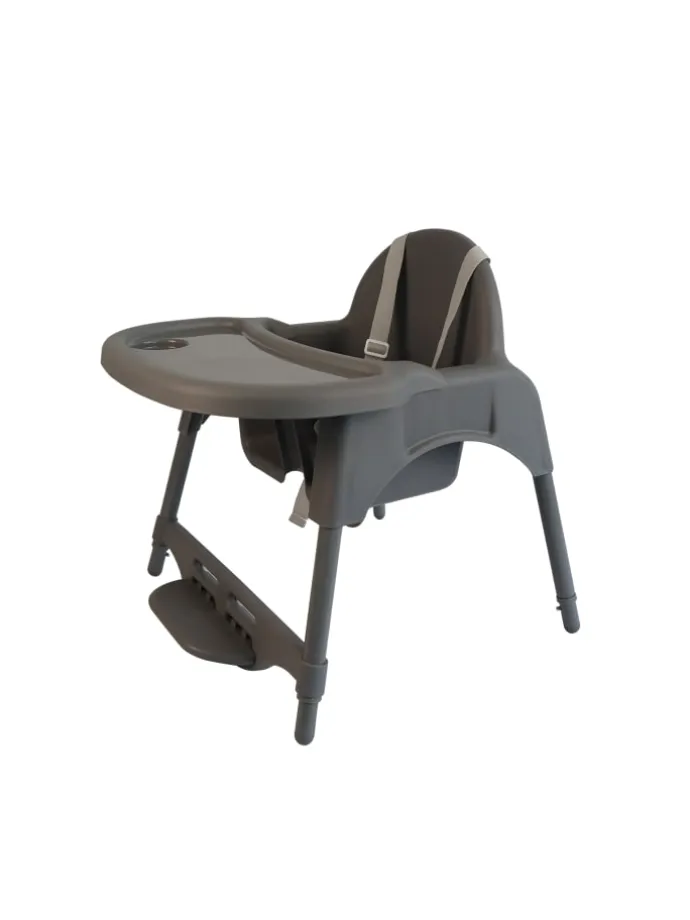 Yalion Hochstuhl für Babys, höhenverstellbar, abnehmbares Tablett