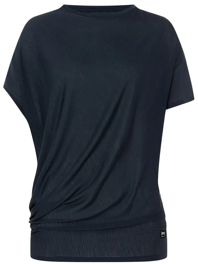 Yogashirt in Dunkelblau