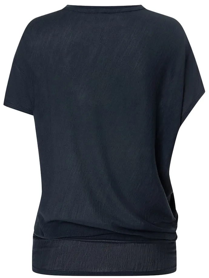 Yogashirt in Dunkelblau