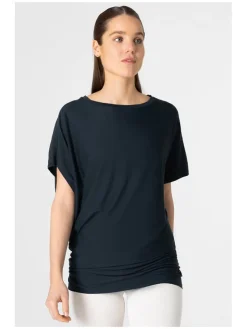 Yogashirt in Dunkelblau