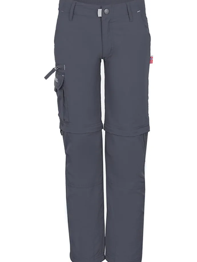 Zipp-Off-Trekkinghose "Oppland" - Slim fit - in Anthrazit